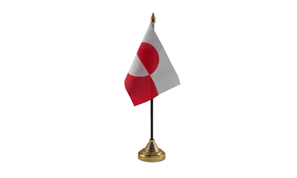Greenland Table Flags